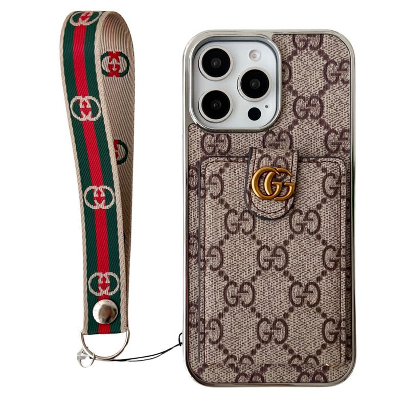 GG Hand Chain iPhone Case