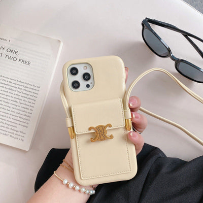 Loe Card Holder Chain iPhone Case