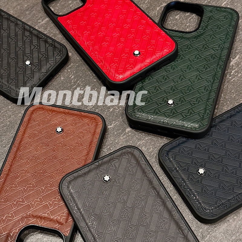 Montb Leather iPhone Case