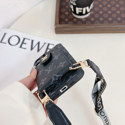 Louis Card Bag Crossbody Color Chain iPhone Case