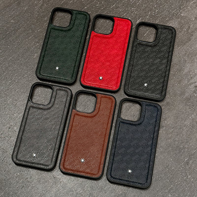 Montb Leather iPhone Case