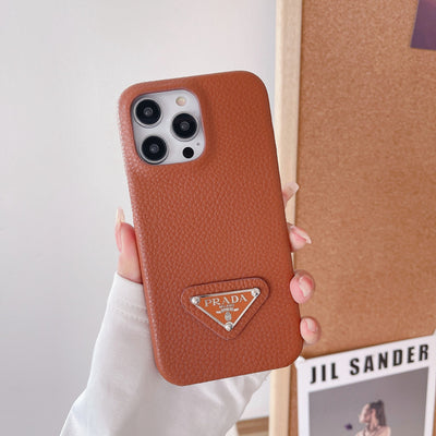 Pra Leather iPhone Case