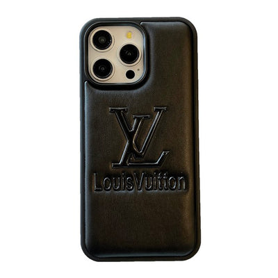 Louis Leather iPhone Case