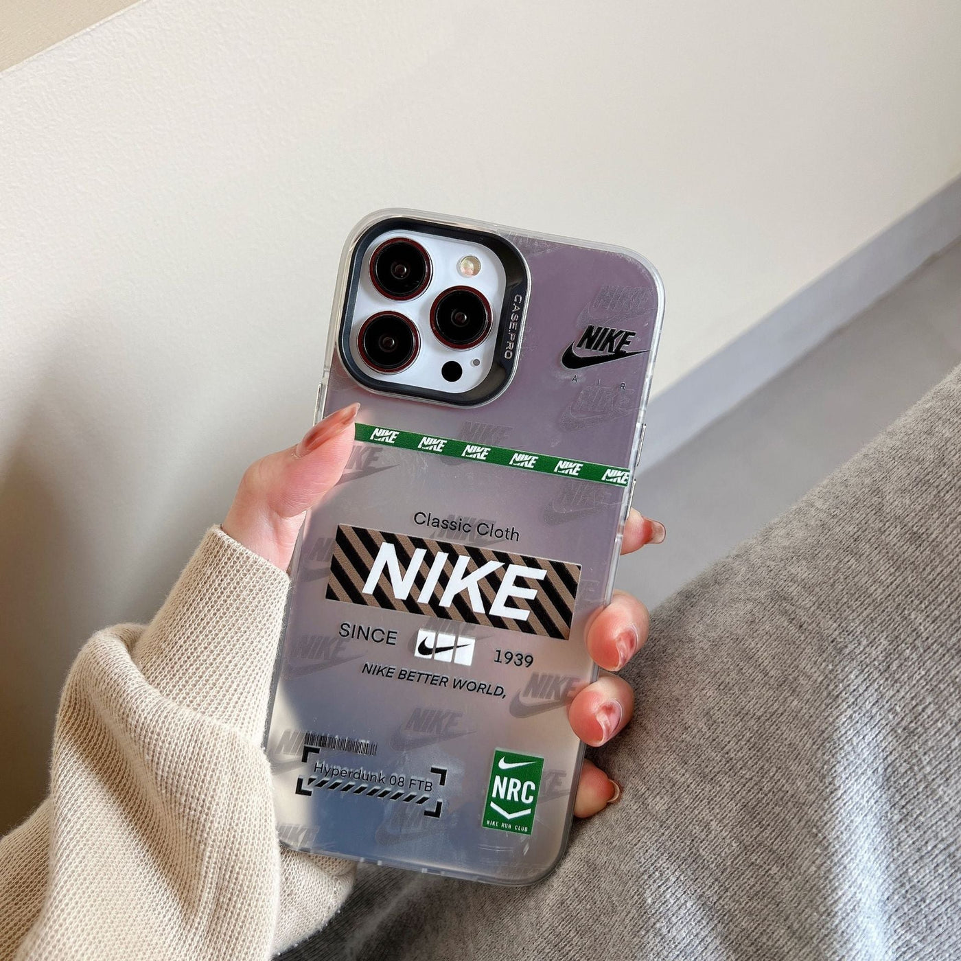 NK Green & Orange iPhone Case