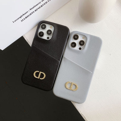 CD Leather iPhone Case