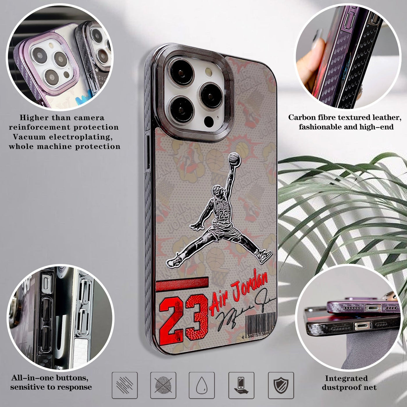 NK AJ 23 iPhone Case