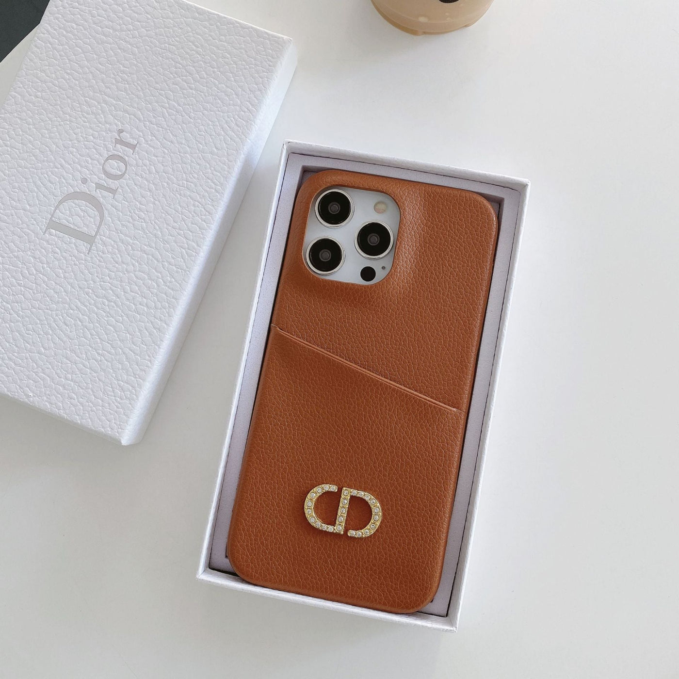 CD Leather iPhone Case