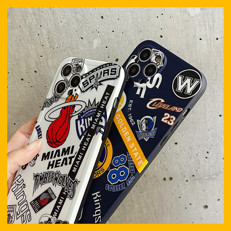 Golden State Warriors & Miami Heat iPhone Case