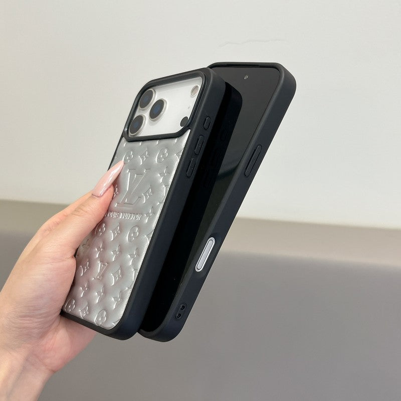 Louis Color Leather  iPhone Case