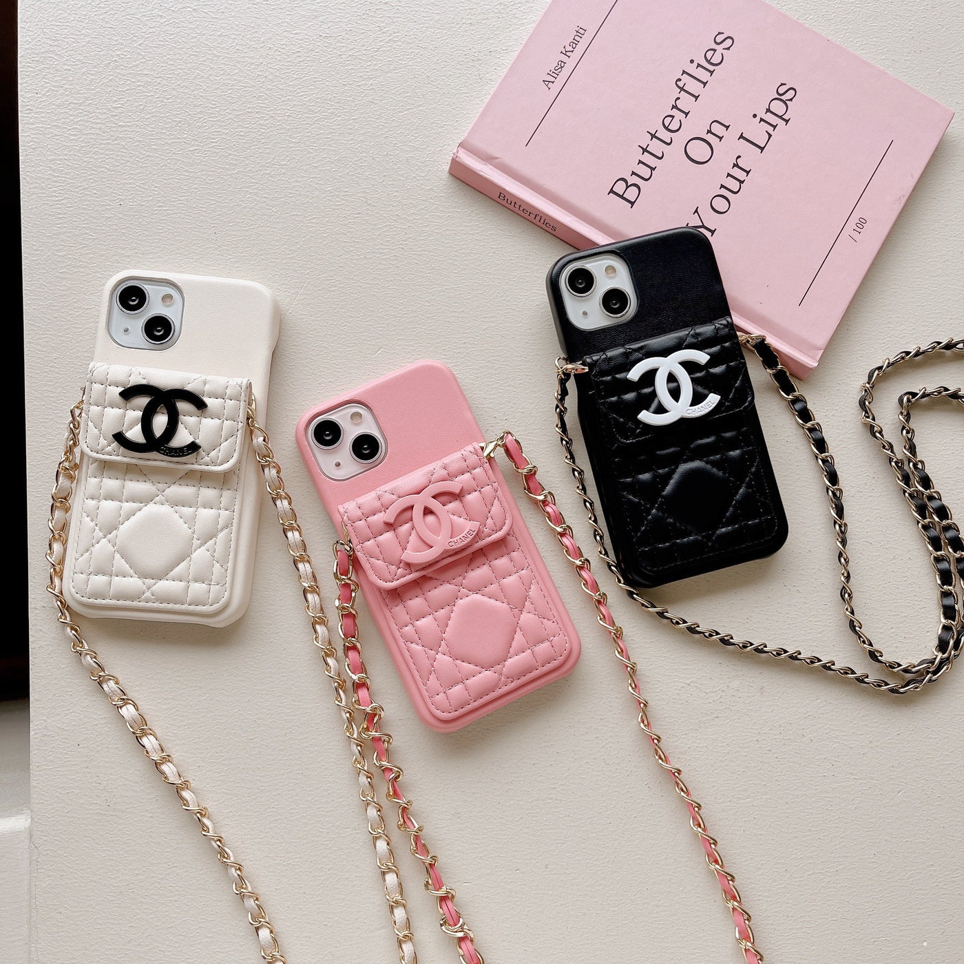 CC Card Holder Chain iPhone Case