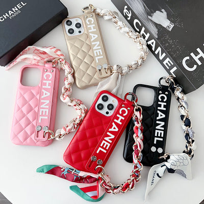 CC Scarves Leather iPhone Case