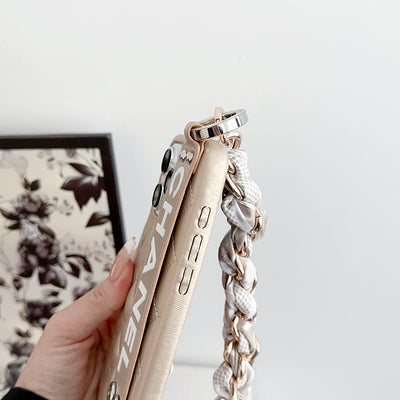 CC Scarves Leather iPhone Case