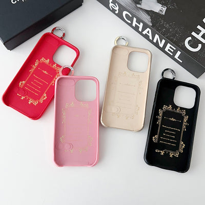 CC Scarves Leather iPhone Case