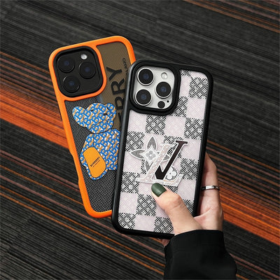 Bur Orange iPhone Case