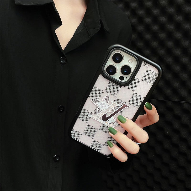 Louis Black Corner iPhone Case