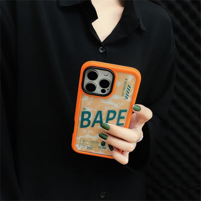 Ape Orange Cover iPhone Case