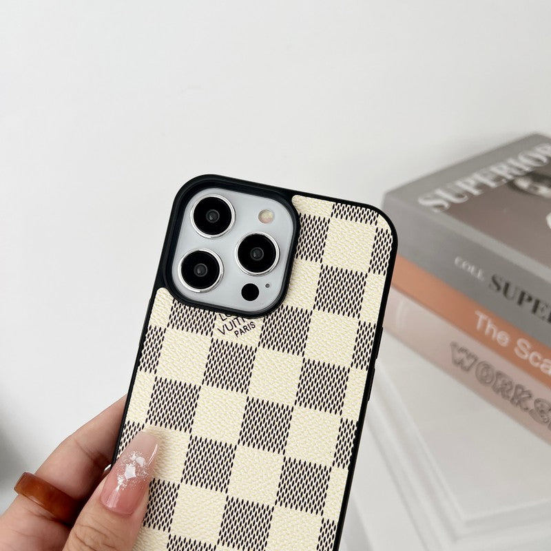 Louis Black & White Crossbody iPhone Case