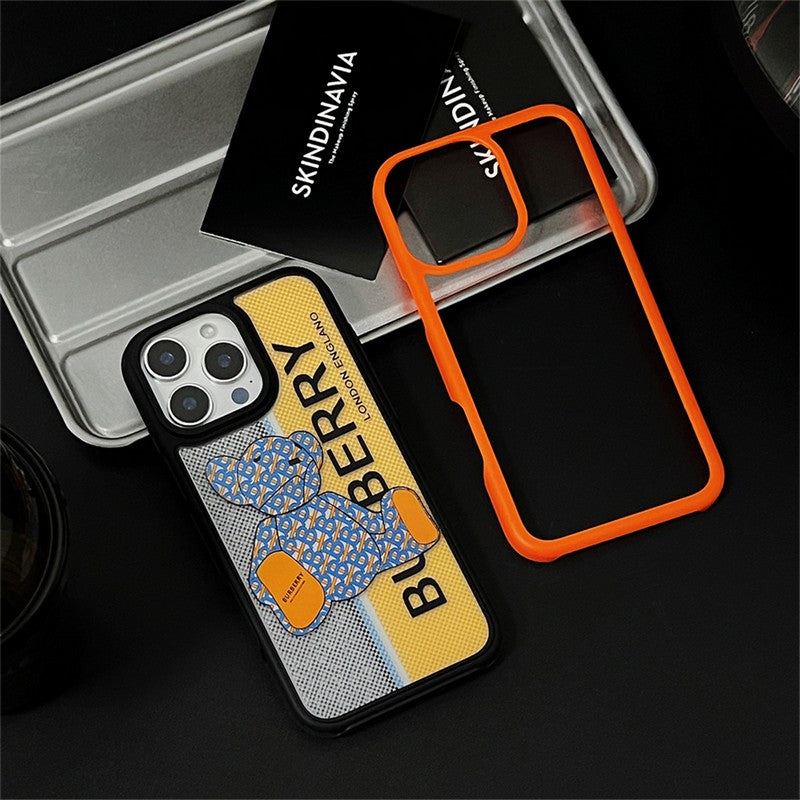 Bur Orange iPhone Case