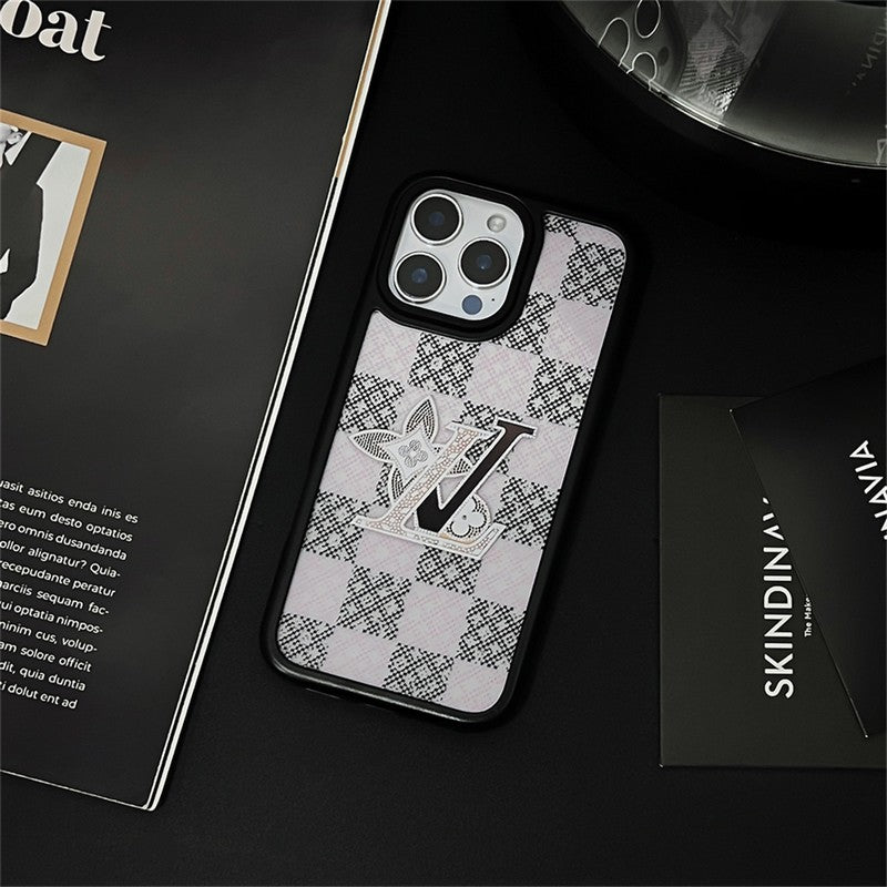 Louis Black Corner iPhone Case