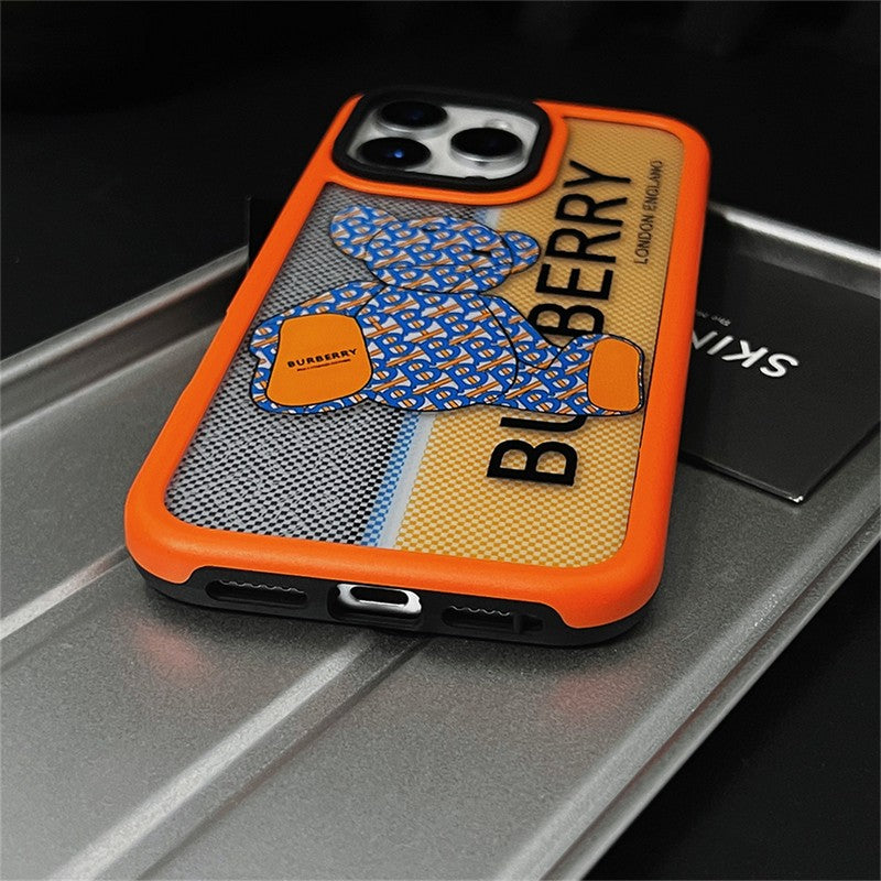 Bur Orange iPhone Case