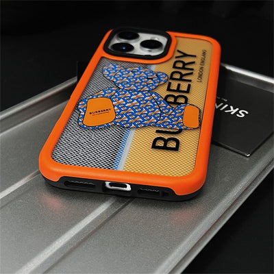 Bur Orange iPhone Case