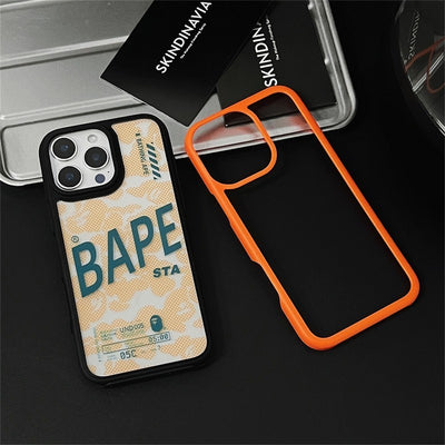 Ape Orange Cover iPhone Case