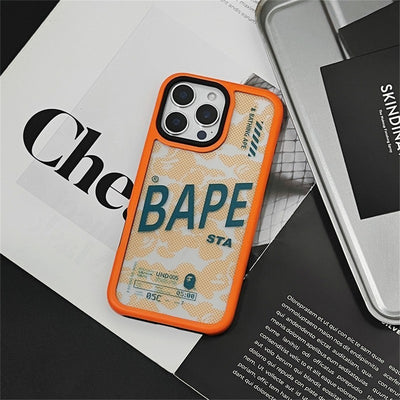 Ape Orange Cover iPhone Case