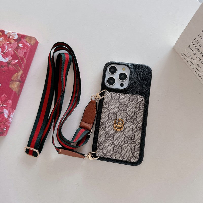 GG Card Bag Crossbody Classic iPhone Case