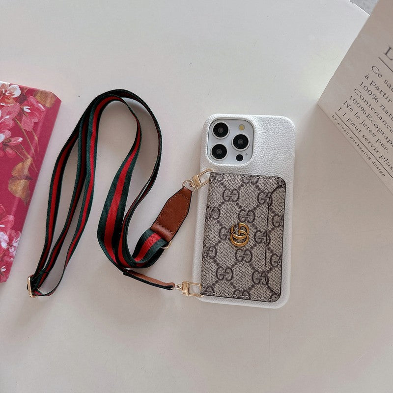 GG Card Bag Crossbody Classic iPhone Case