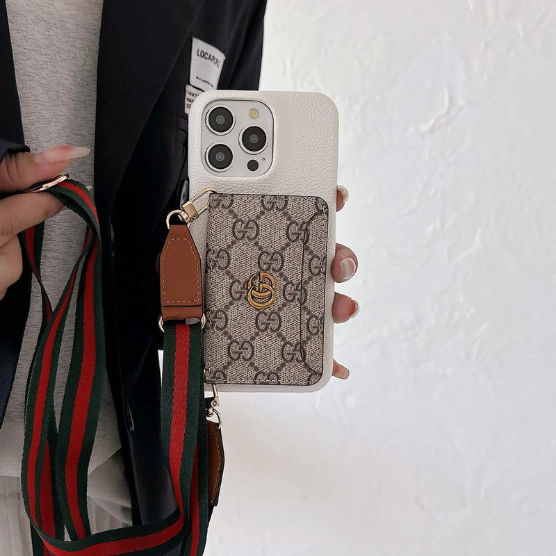 GG Card Bag Crossbody Classic iPhone Case