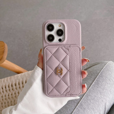 CC Side Card Bag Color iPhone Case