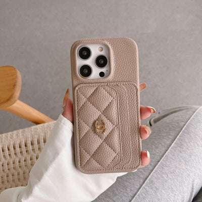 CC Side Card Bag Color iPhone Case