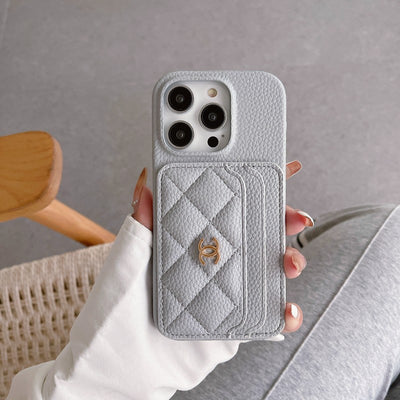 CC Side Card Bag Color iPhone Case