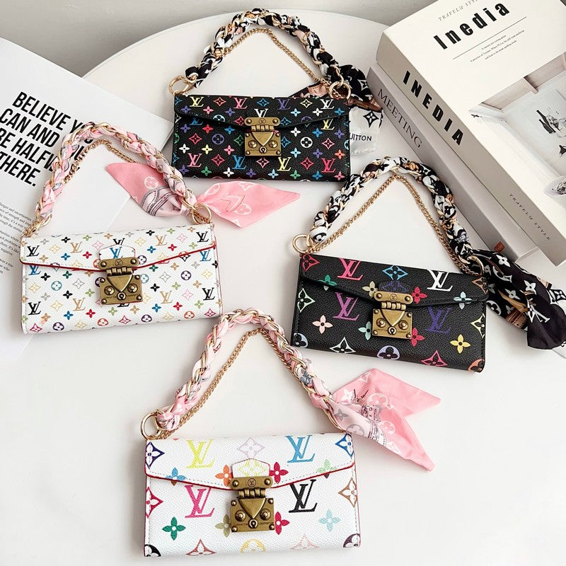 Louis Color Crossbody Bag iPhone Case