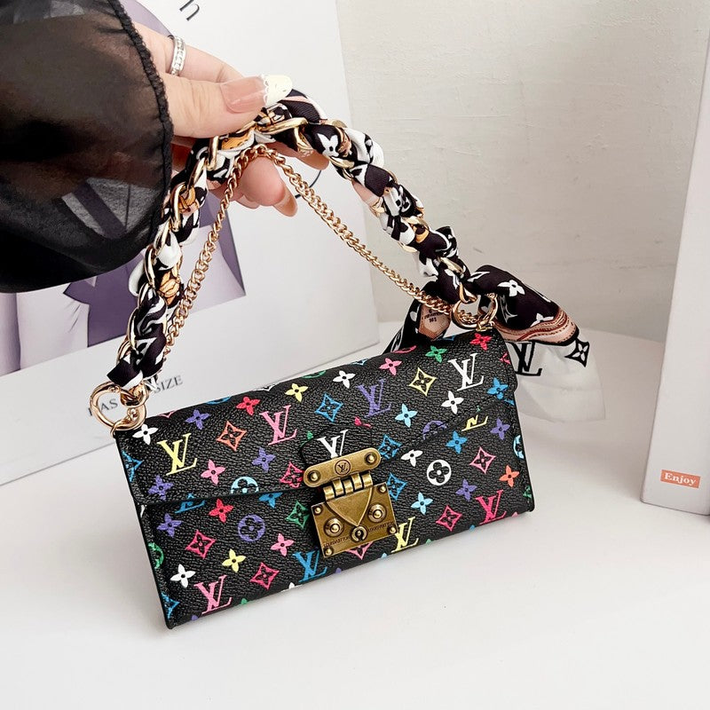 Louis Color Crossbody Bag iPhone Case