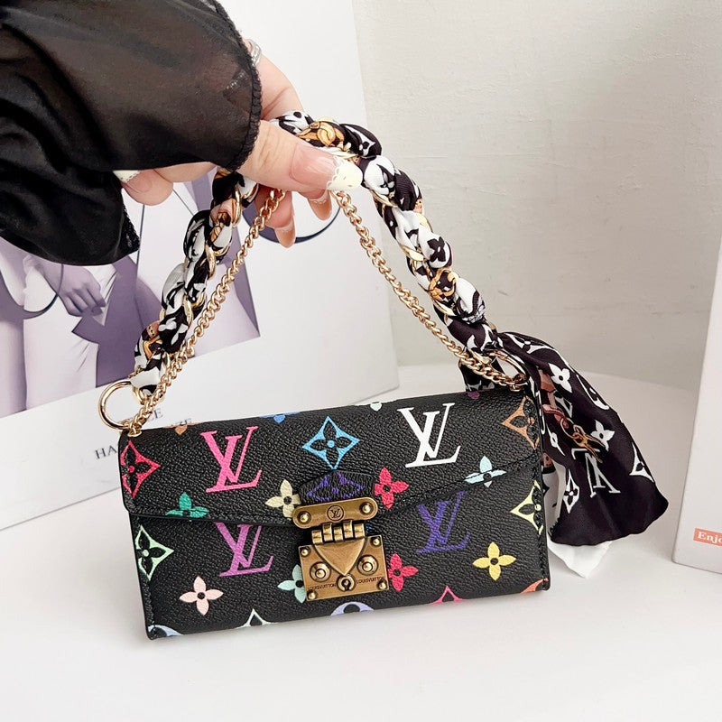 Louis Color Crossbody Bag iPhone Case