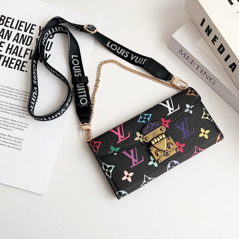 Louis Color Crossbody Bag iPhone Case