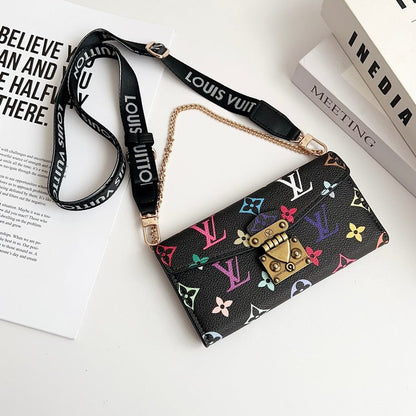 Louis Color Crossbody Bag iPhone Case
