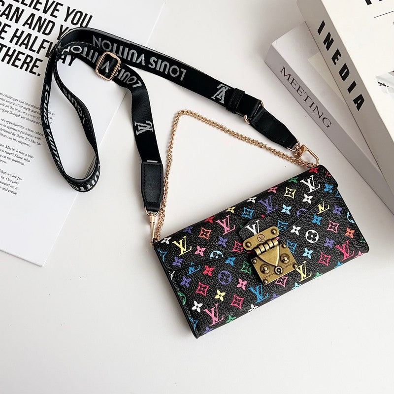 Louis Color Crossbody Bag iPhone Case
