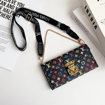 Louis Color Crossbody Bag iPhone Case