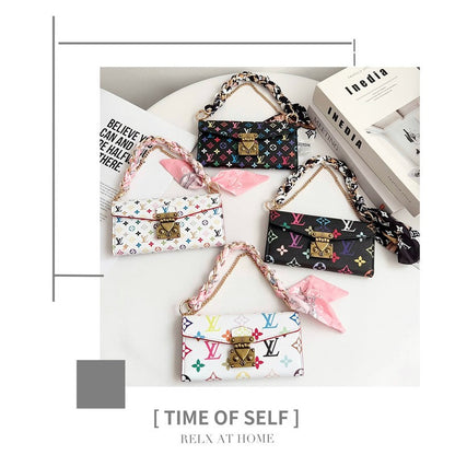Louis Color Crossbody Bag iPhone Case