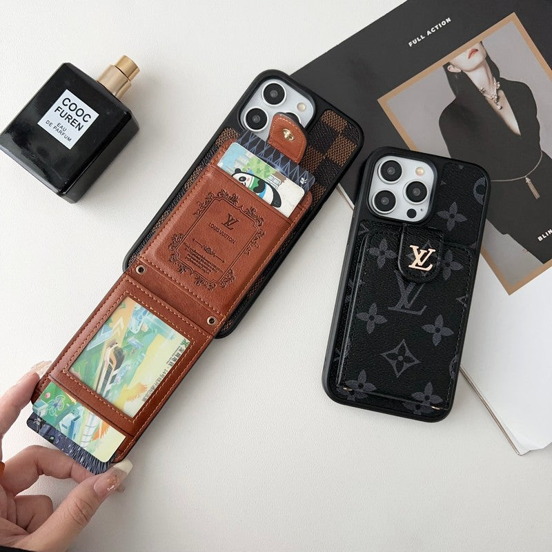 Louis Classic Card Bag iPhone Case