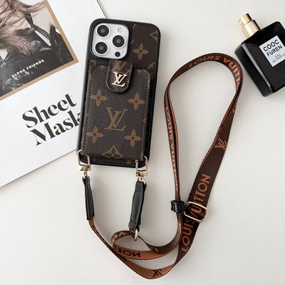 Lou Classic Crossbody Card Bag iPhone Case