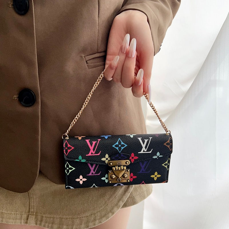 Louis Color Crossbody Bag iPhone Case
