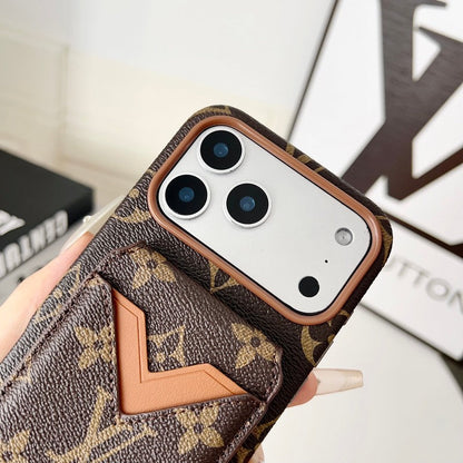 Louis GG Color Card Bag iPhone Case