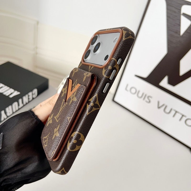 Louis GG Color Card Bag iPhone Case