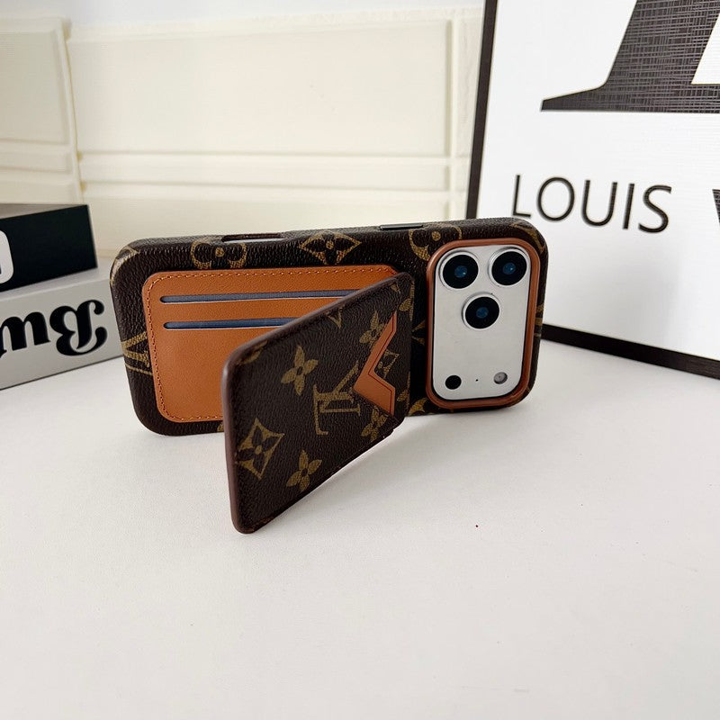 Louis GG Color Card Bag iPhone Case