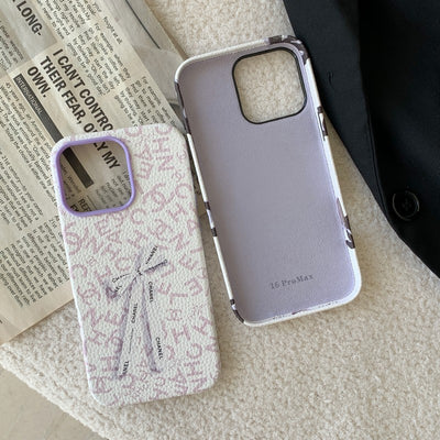 CC Color Leather iPhone Case