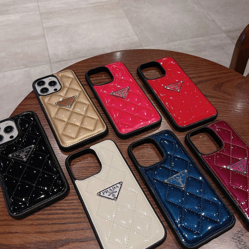 Pra Color Leather iPhone Case