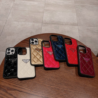 Pra Color Leather iPhone Case